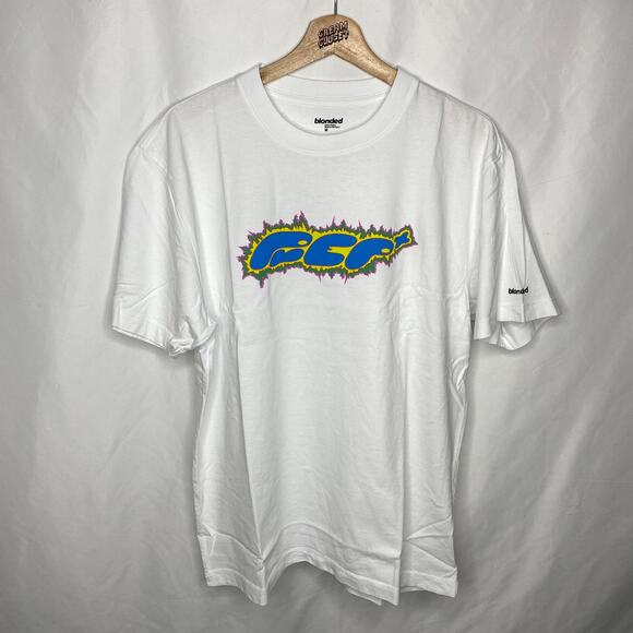 Frank Ocean Blonded Blond Prep + Tour Merch Tee in White M - Picture 1 of 3